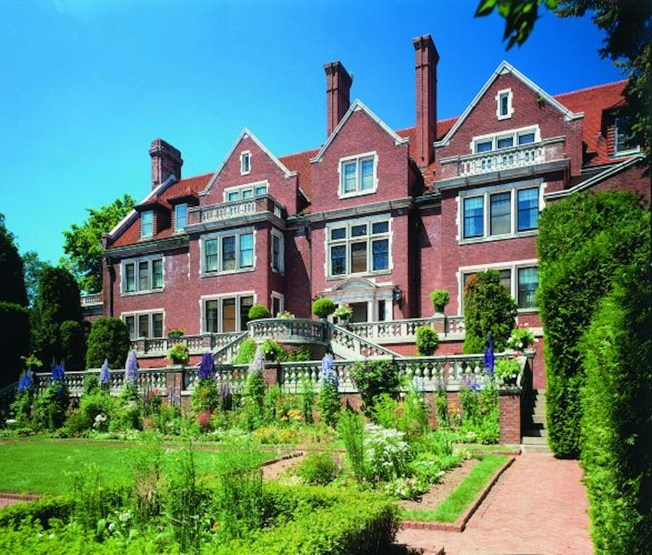 Duluth attorney Chester Congdon built Glensheen for his family; the Jacobean mansion was completed in 1908.
