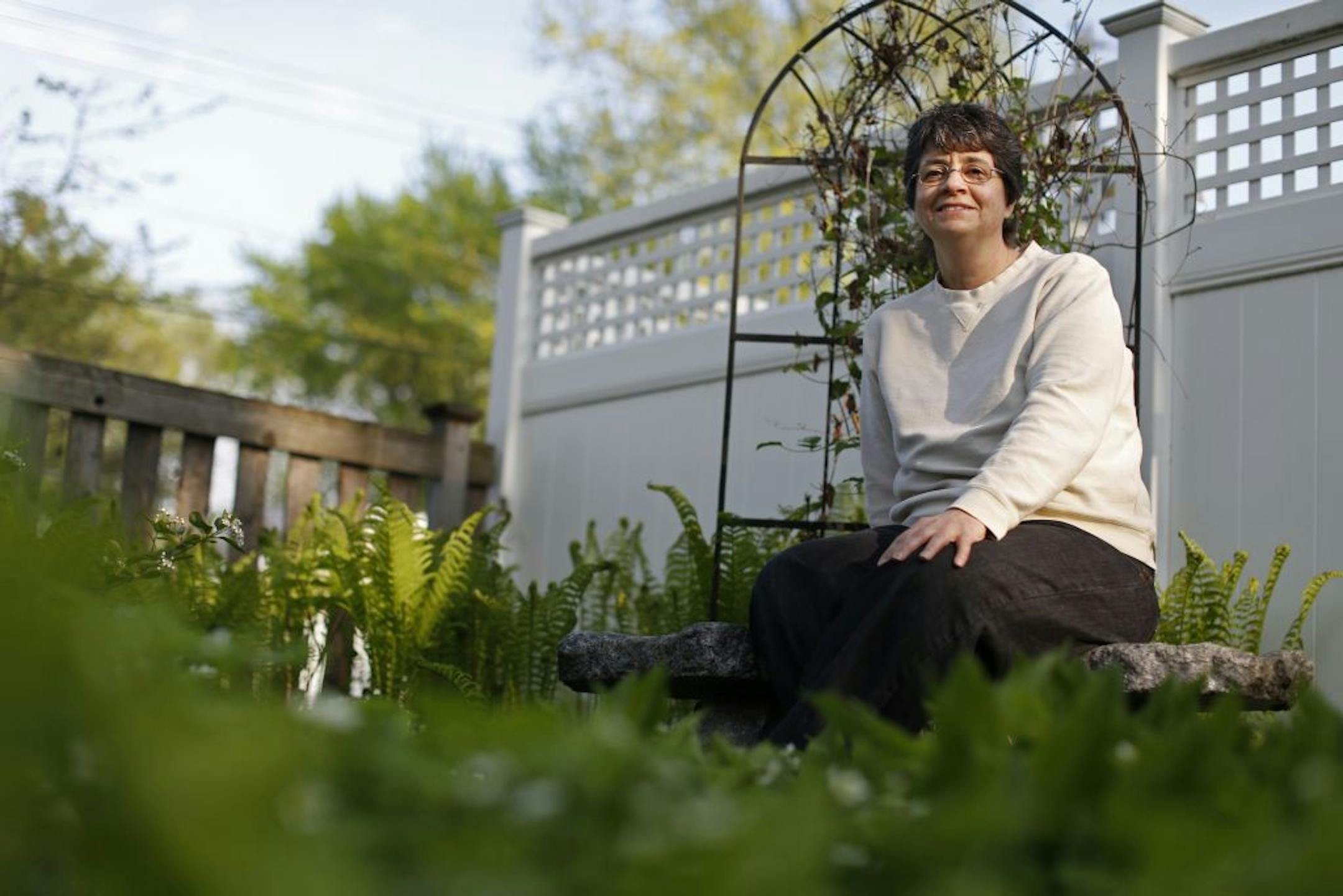 Michelle Kalantari has replaced all her lawn, front and back, with native plants, to provide habitat for wildlife. She's a wildlife photographer.