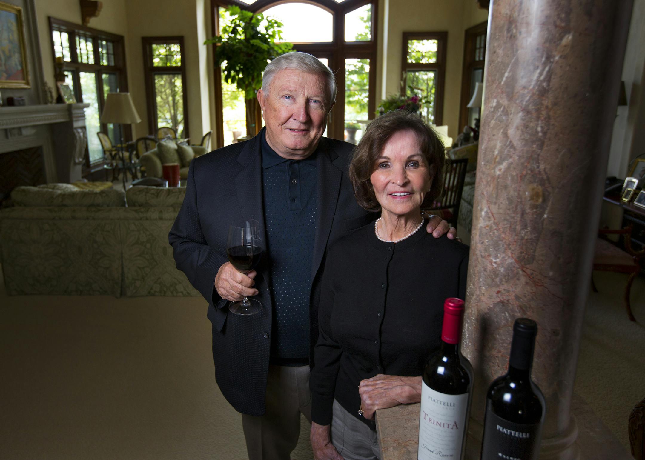 Jon Malinski and his wife Arlene of Excelsior have a retirement plan, they purchased an Argentine vinyard, Piattelli Vineyards. ] Brian.Peterson@startribune.com Excelsior, MN - 6/26/2015