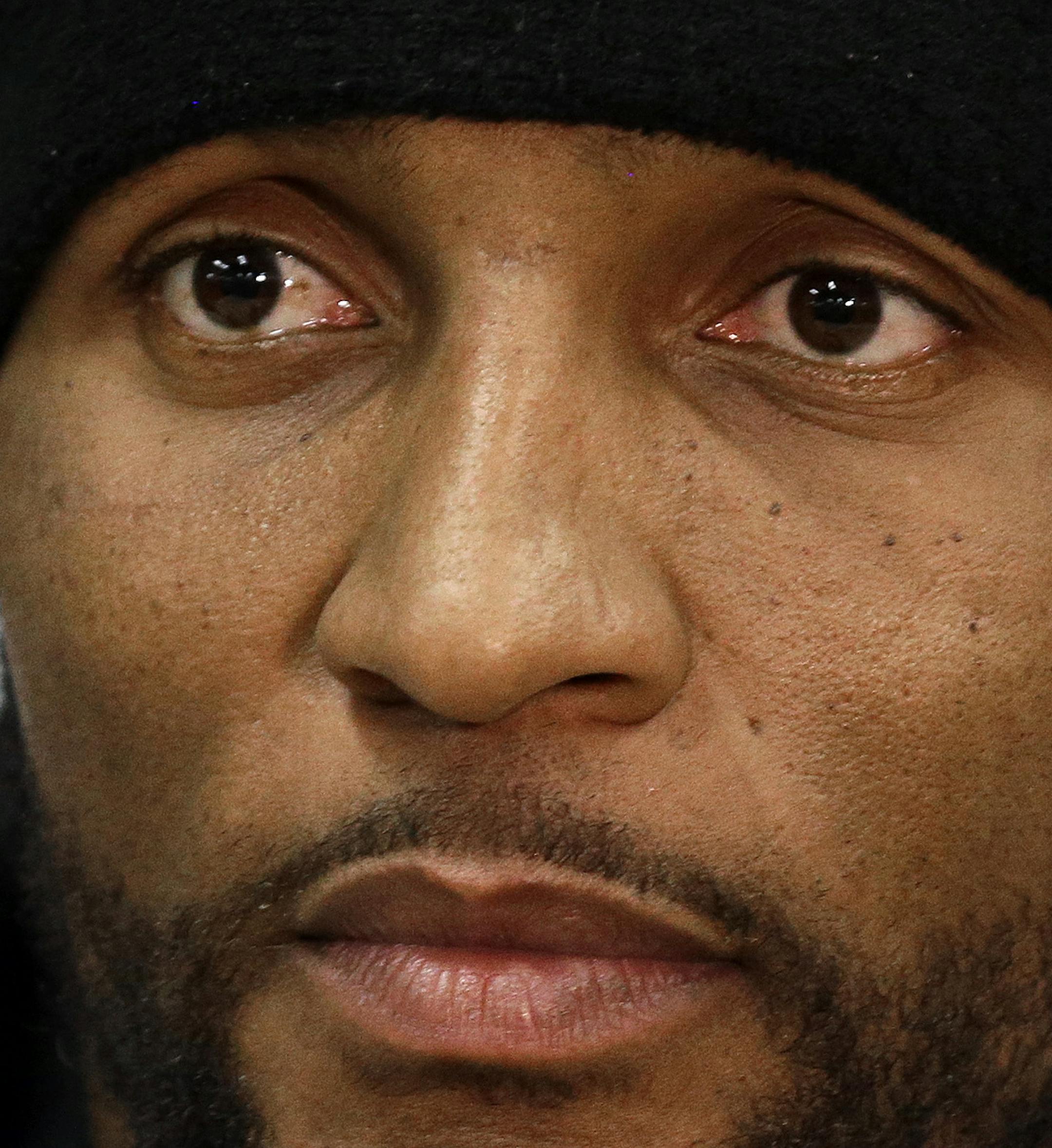 Baltimore Ravens linebacker Ray Lewis speaks at an NFL Super Bowl XLVII news conference on Thursday, Jan. 31, 2013, in New Orleans. The Ravens face the San Francisco 49ers in Super Bowl XLVII on Sunday, Feb. 3. (AP Photo/Patrick Semansky)