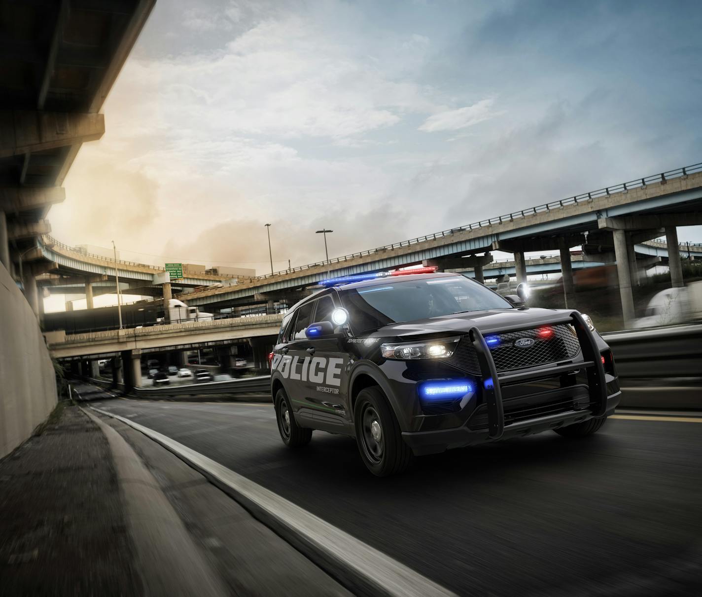 All-new 2020 Police Interceptor Utility, with standard hybrid all-wheel-drive powertrain, will save police agencies and taxpayers as much as $5,700 per vehicle annually in fuel costs* over current Police Interceptor Utility equipped with 3.7-liter gas engine