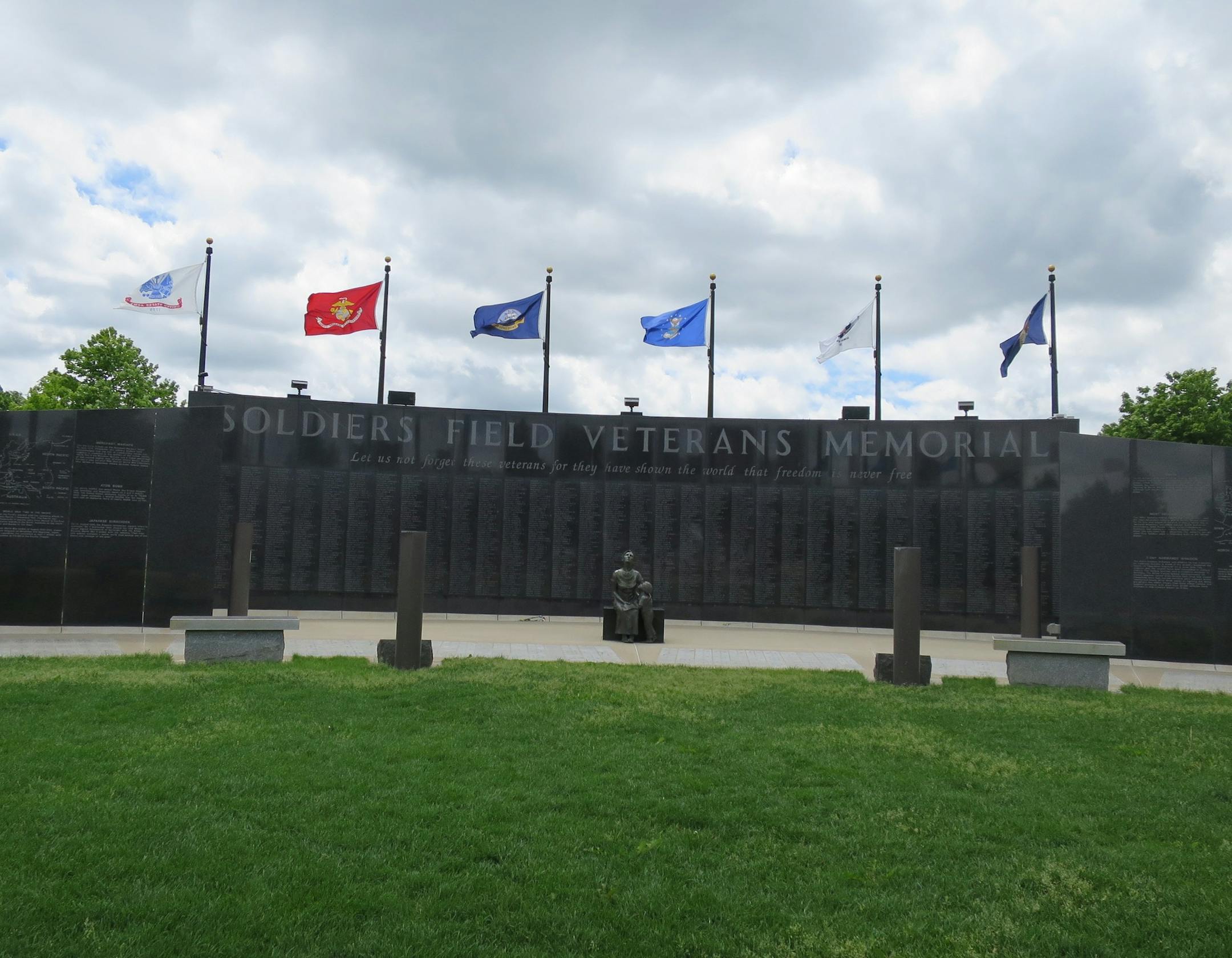The Wall of Remembrance lists about 3,000 folks from southeastern Minnesota who died from injuries sustained in the military.