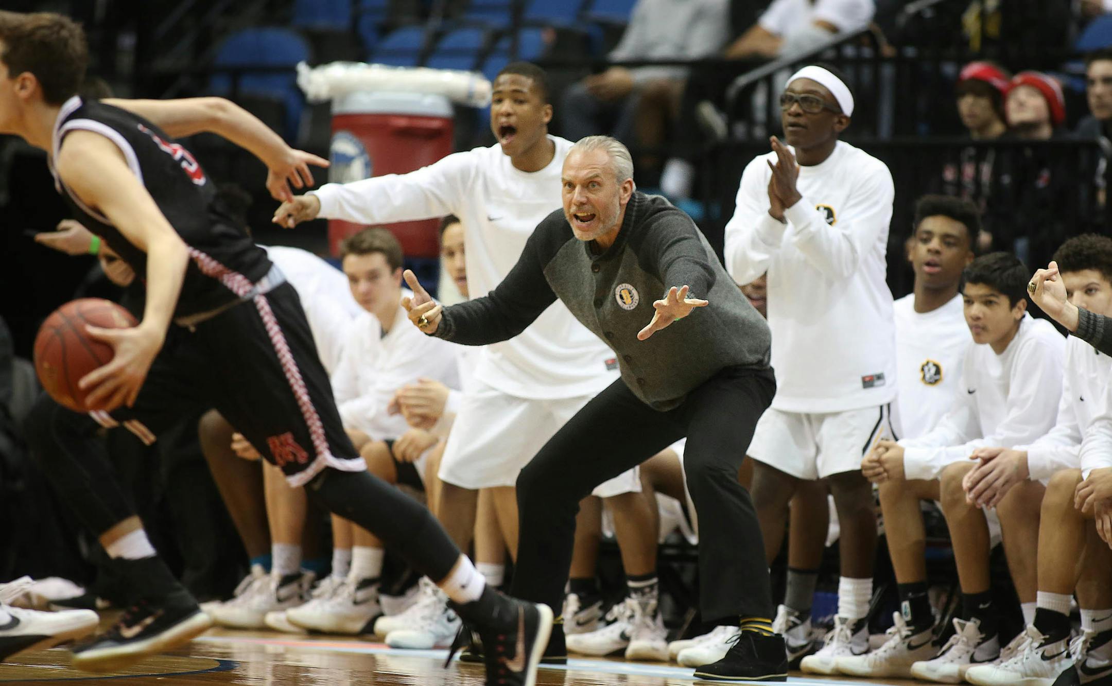 DeLaSalle head coach Dave Thorson (Jim Gehrz, Star Tribune file)