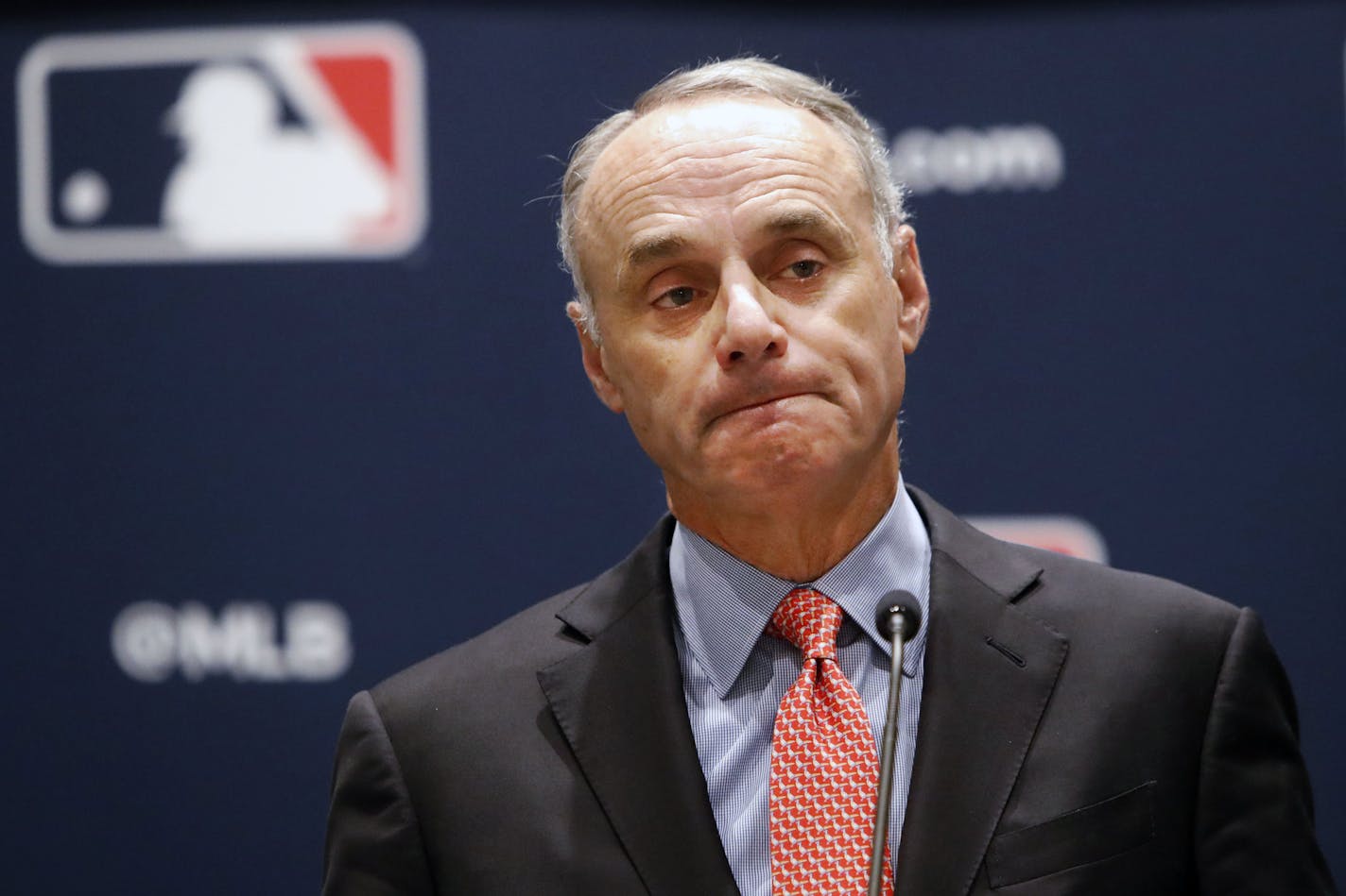 Baseball commissioner Rob Manfred