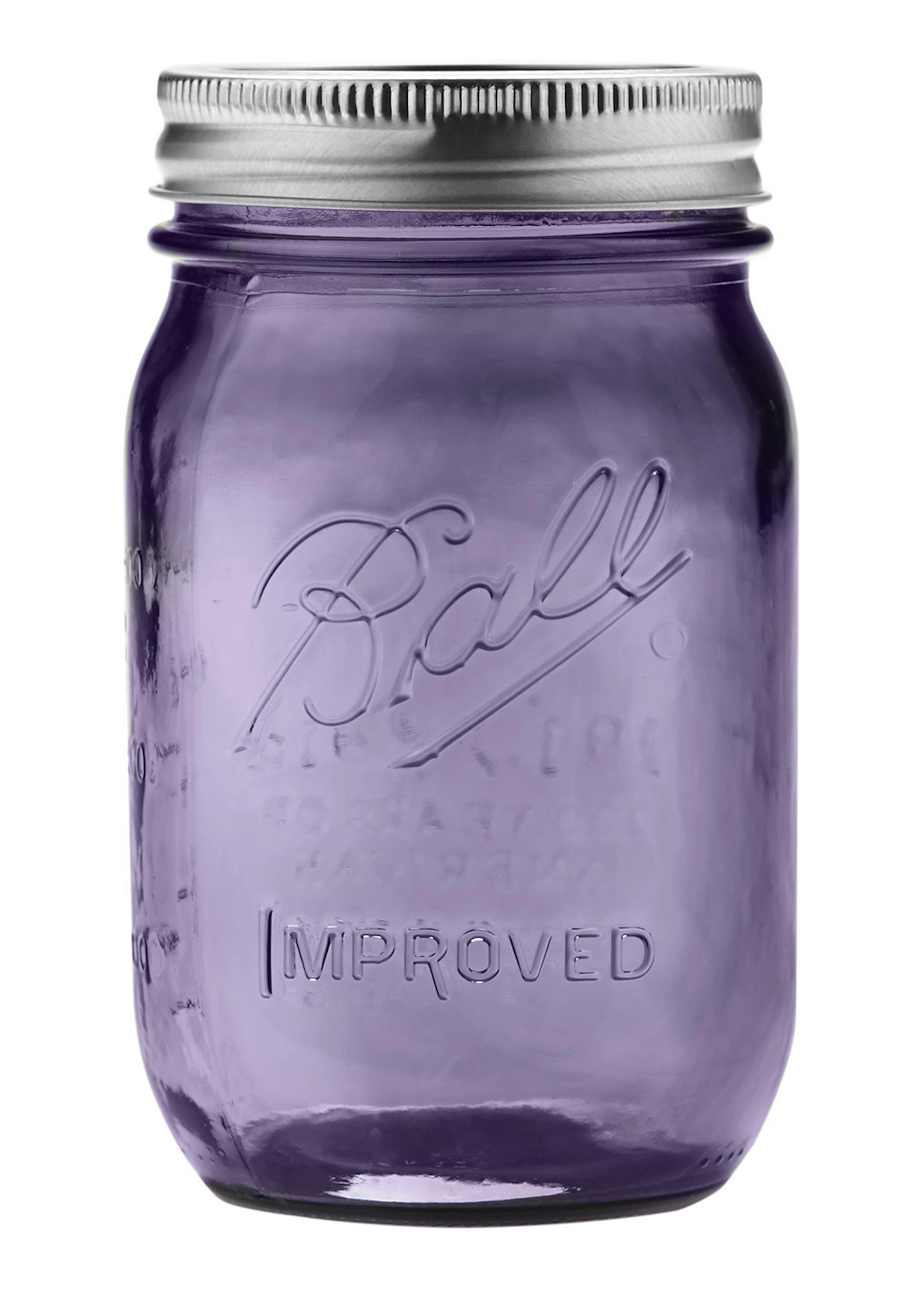 Provided photo Ball canning jars are now available in amethyst.