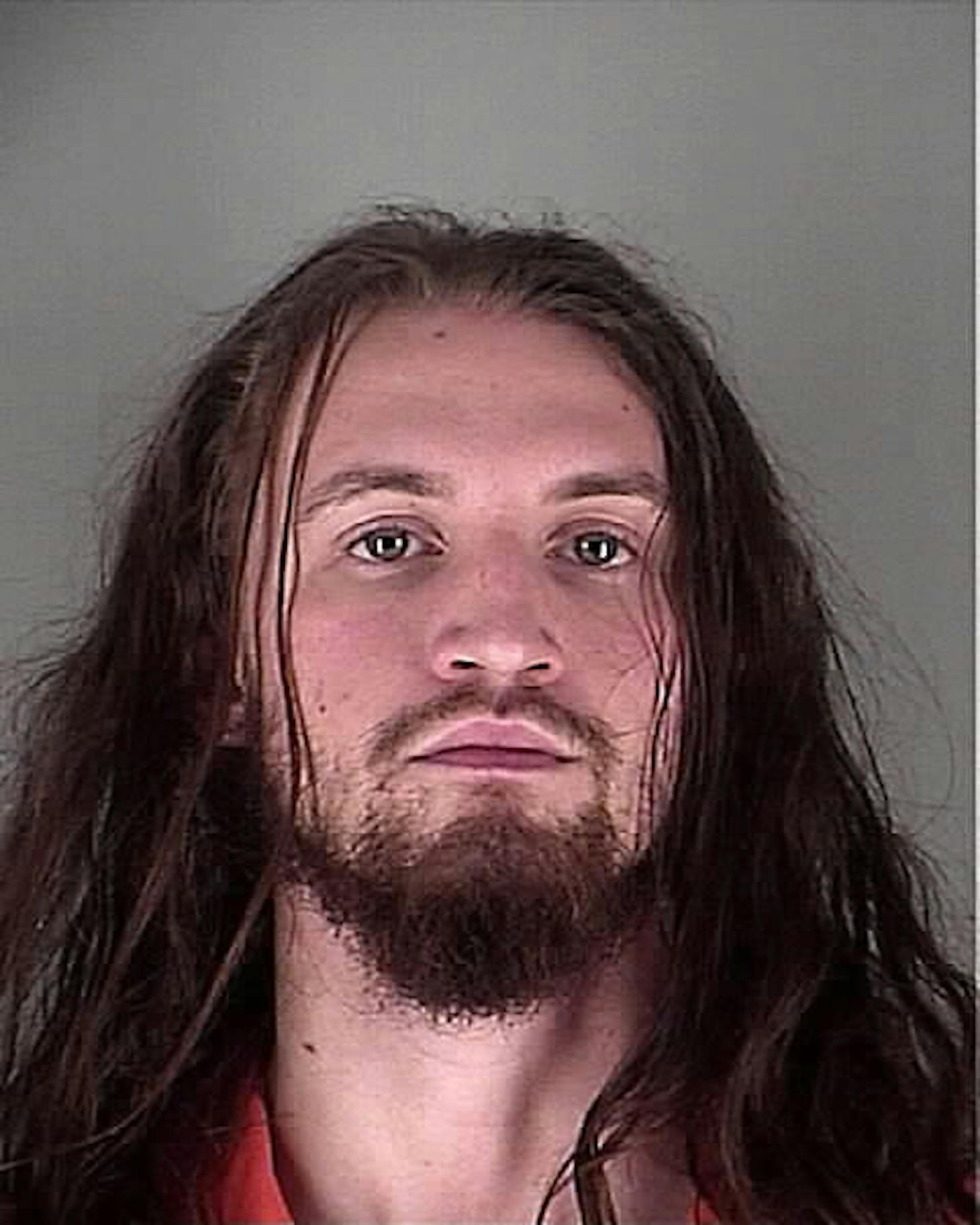 This 2016 photo provided by the Hennepin County Sheriffís Office, shows Abdul Raheem Habil Ali-Skelton, a Minnesota man accused of lying to the FBI about when he last contacted the Islamic State group. Ali-Skelton was charged Tuesday, March 29, 2016, in state court after allegedly threatening to "shoot up" a Walgreens. (Hennepin County Sheriffís Office via AP)