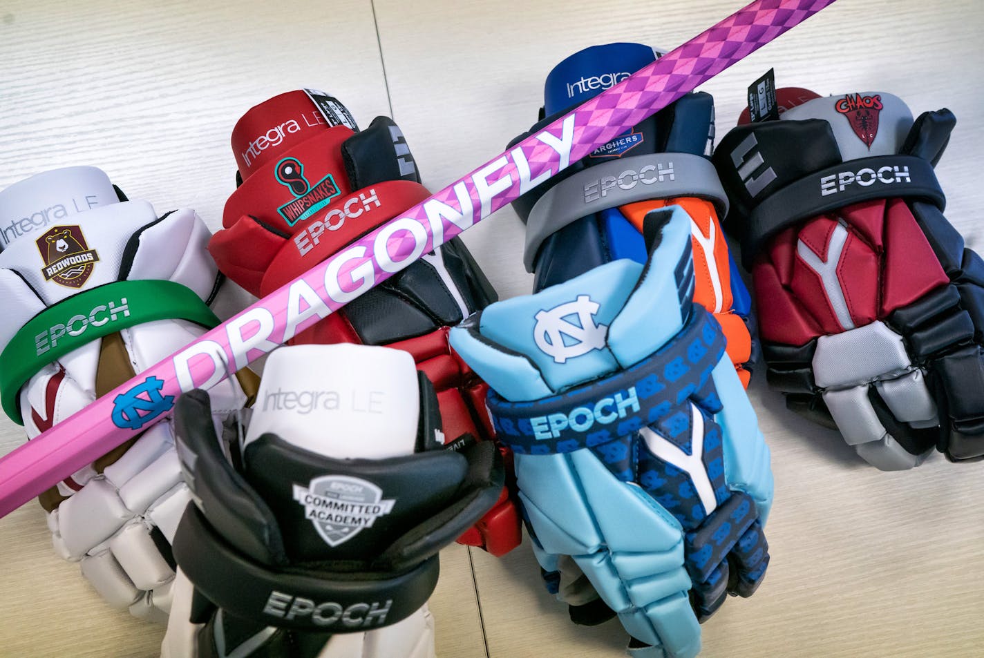 Epoch Lacrosse products at their facility in Roseville. ] GLEN STUBBE &#x2022; glen.stubbe@startribune.com Tuesday, June 18, 2019