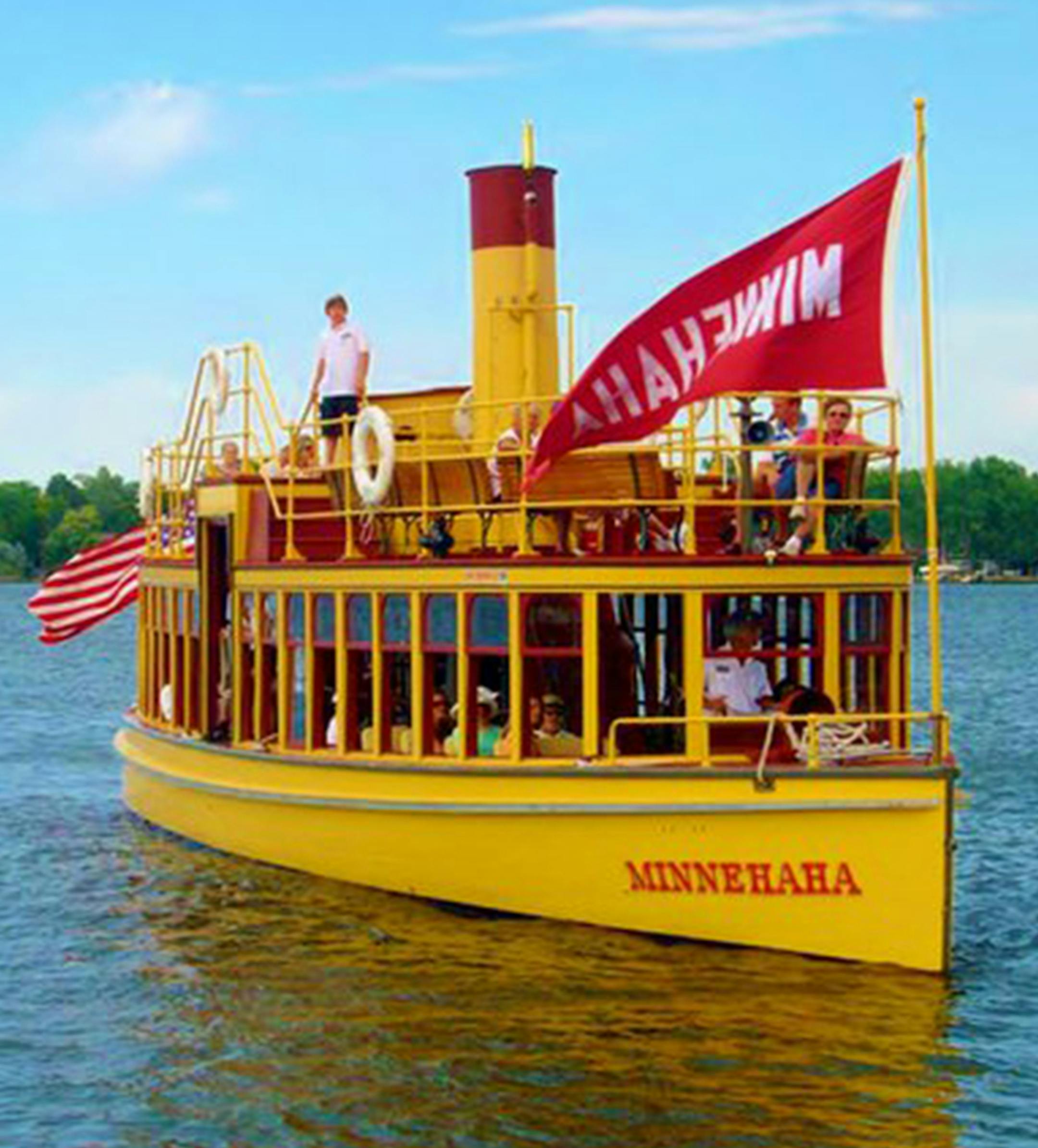 The Steamboat Minnehaha begins its 20th year in 2015 on Lake Minnetonka. Photo submitted by the Museum of Lake Minnetonka, which owns and operates the steamboat.