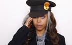 Musician and Actress Erykah Badu poses for a portrait to promote the film, "The Land", at the Toyota Mirai Music Lodge during the Sundance Film Festiv