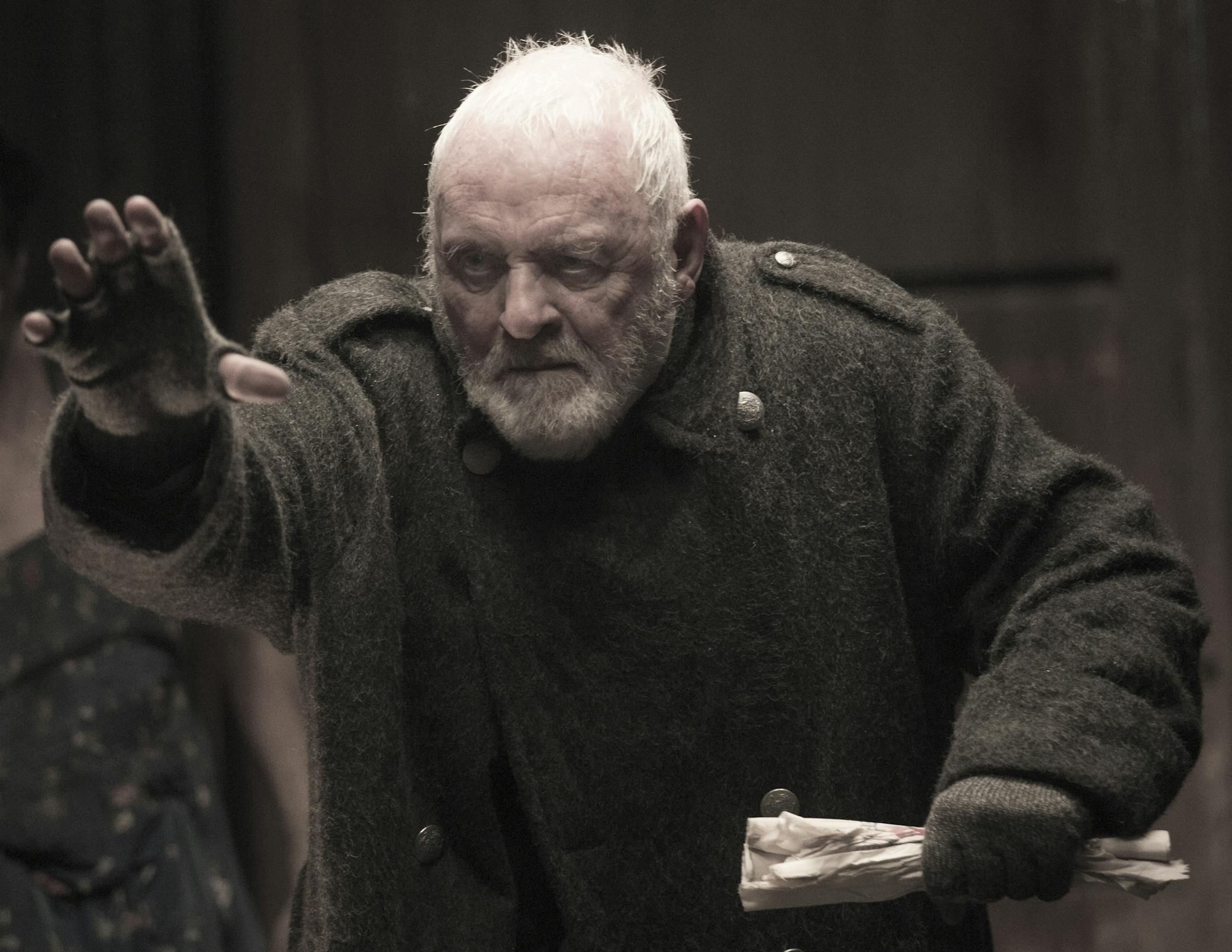 Anthony Hopkins as "King Lear"
credit: Ed Miller