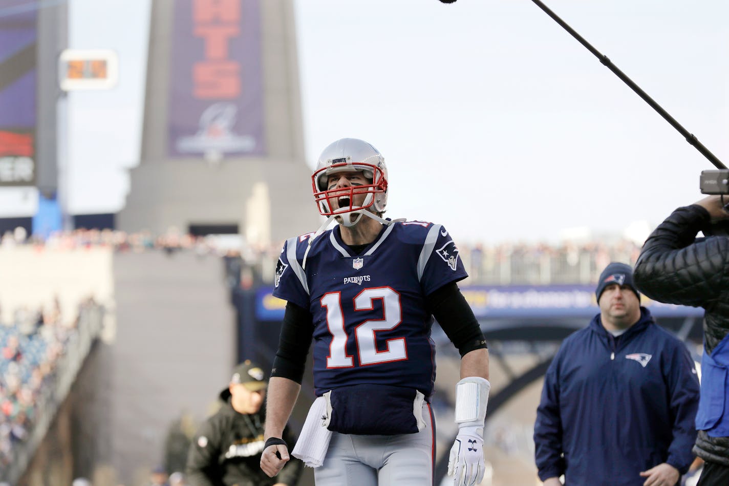 New England Patriots quarterback Tom Brady