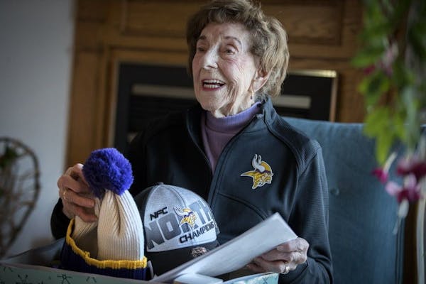 Minnesota Vikings superfan Millie Wall dies at 102