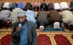 Imam Sheik Bashir Osman led a prayer at the Tawfiq Islamic Center in Minneapolis in 2019.