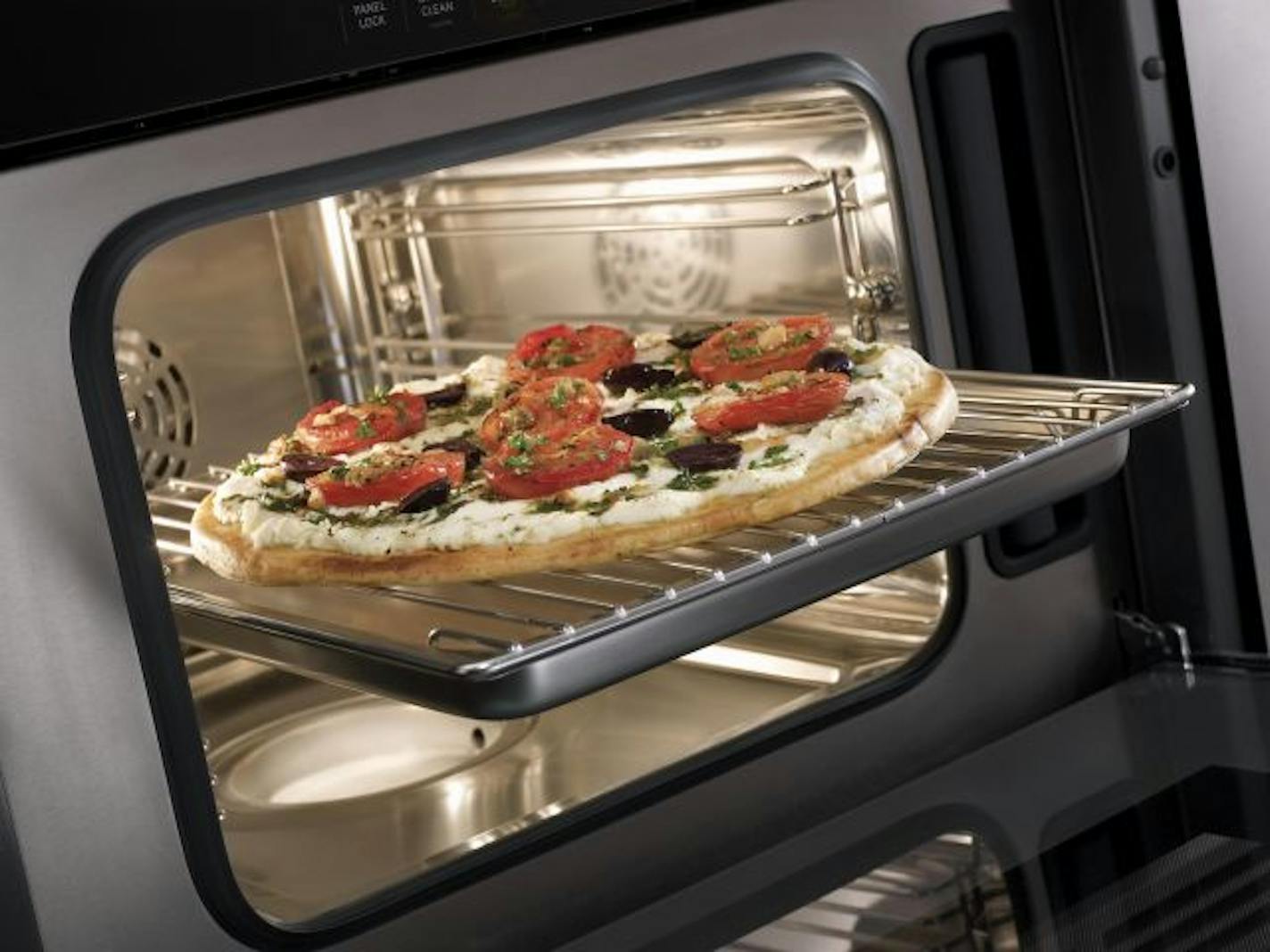 Thermador's steam and convection oven has several preprogrammed cooking modes.