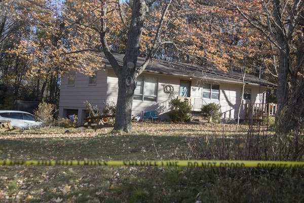Barron County Sheriff's remained at the scene of the home where 13-year-old Jayme Closs lived with her parents James, and Denise Wednesday October 17,