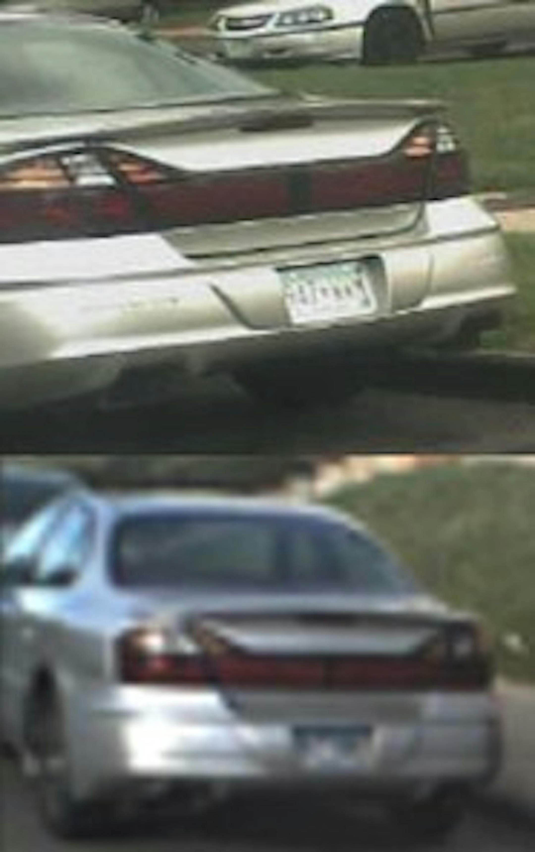 2001 gray or silver Pontiac Bonneville involved in Minnetonka abduction.