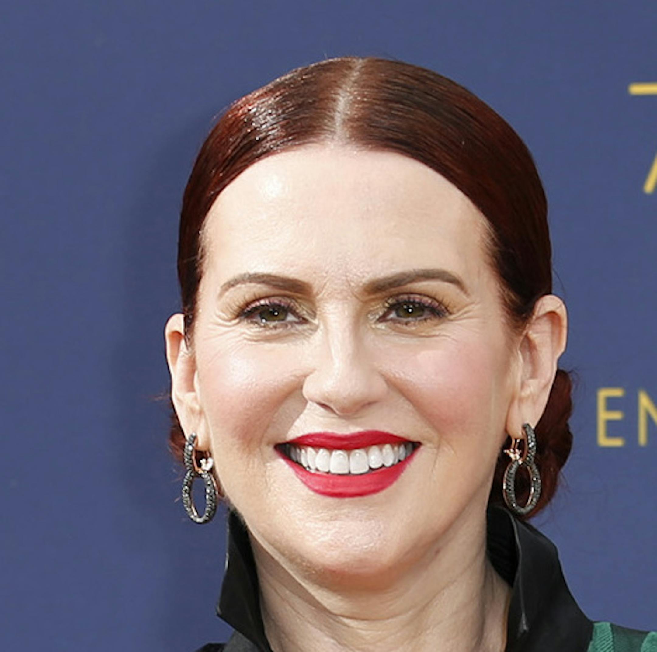 Megan Mullally arrives at the 70th Primetime Emmy Awards at the Microsoft Theater in Los Angeles on Monday, Sept. 17, 2018. (Marcus Yam/Los Angeles Times/TNS) ORG XMIT: 1260618