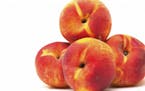 Make sure peaches are ripe when you buy them; they don't ripen much off the tree.