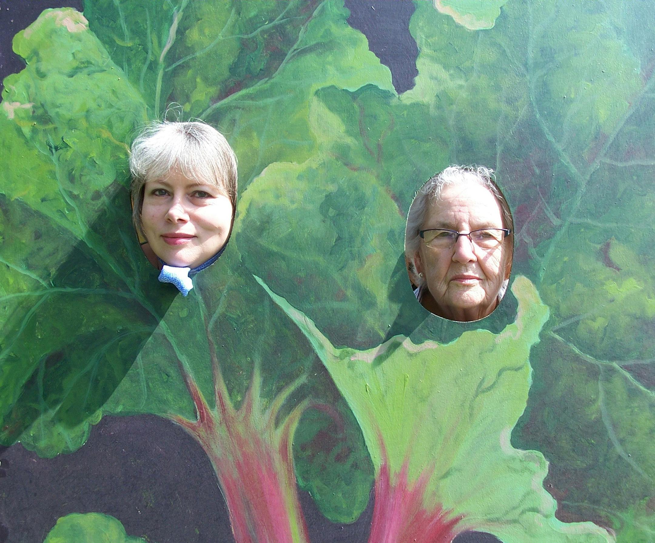 Randee Mack-Casanova of Elko: Randee with her mom, Gloria Mack, at the Lanesboro Rhubarb Festival in 2011.
