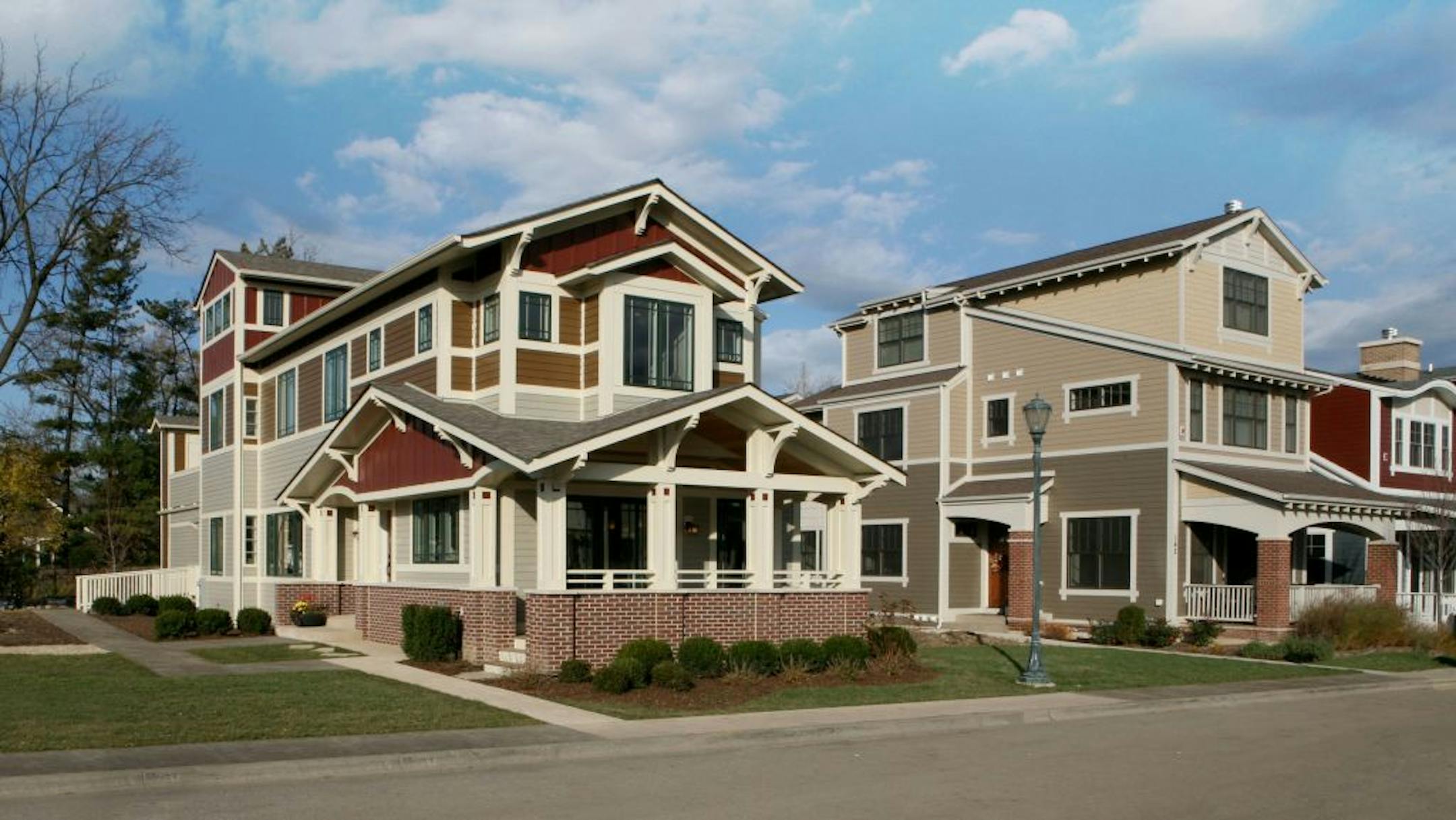 Photo credit Barry RustinShow house in Libertyville, Ill. Designed by Sarah Susanka.