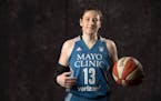 Lindsay Whalen during Minnesota Lynx media day at Mayo Clinic Square Monday May 1, 2017 in Minneapolis.