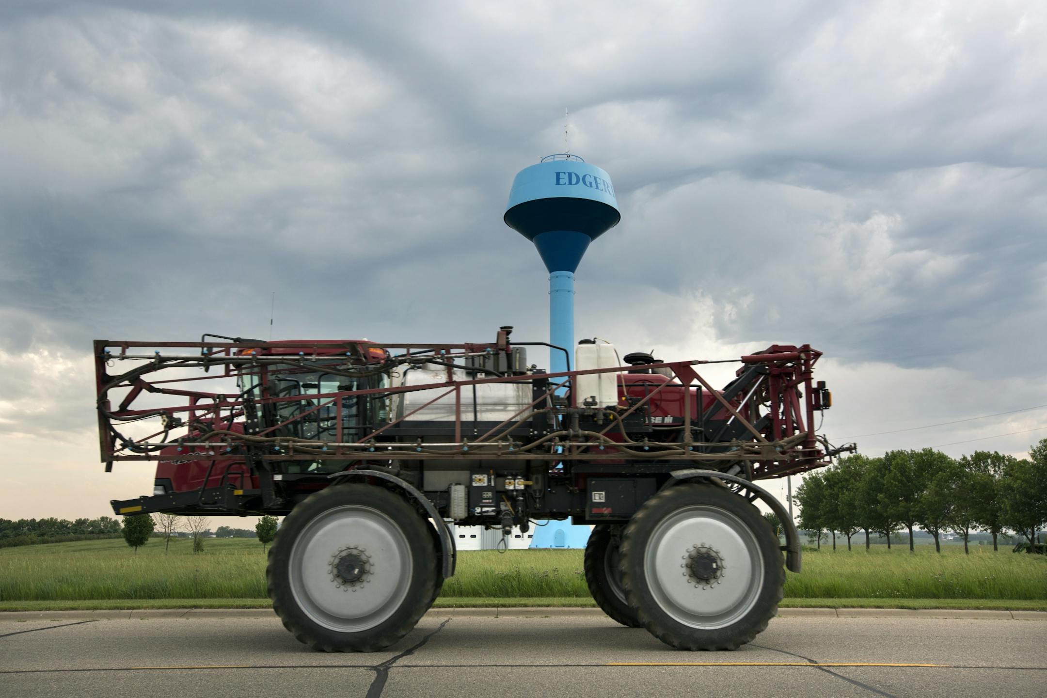 The balance between farming and clean water is evident in Edgerton where a shallow aquifer readily absorbs leaching farm chemicals, residents pay extra every month for special treatment to make their water safe to drink.