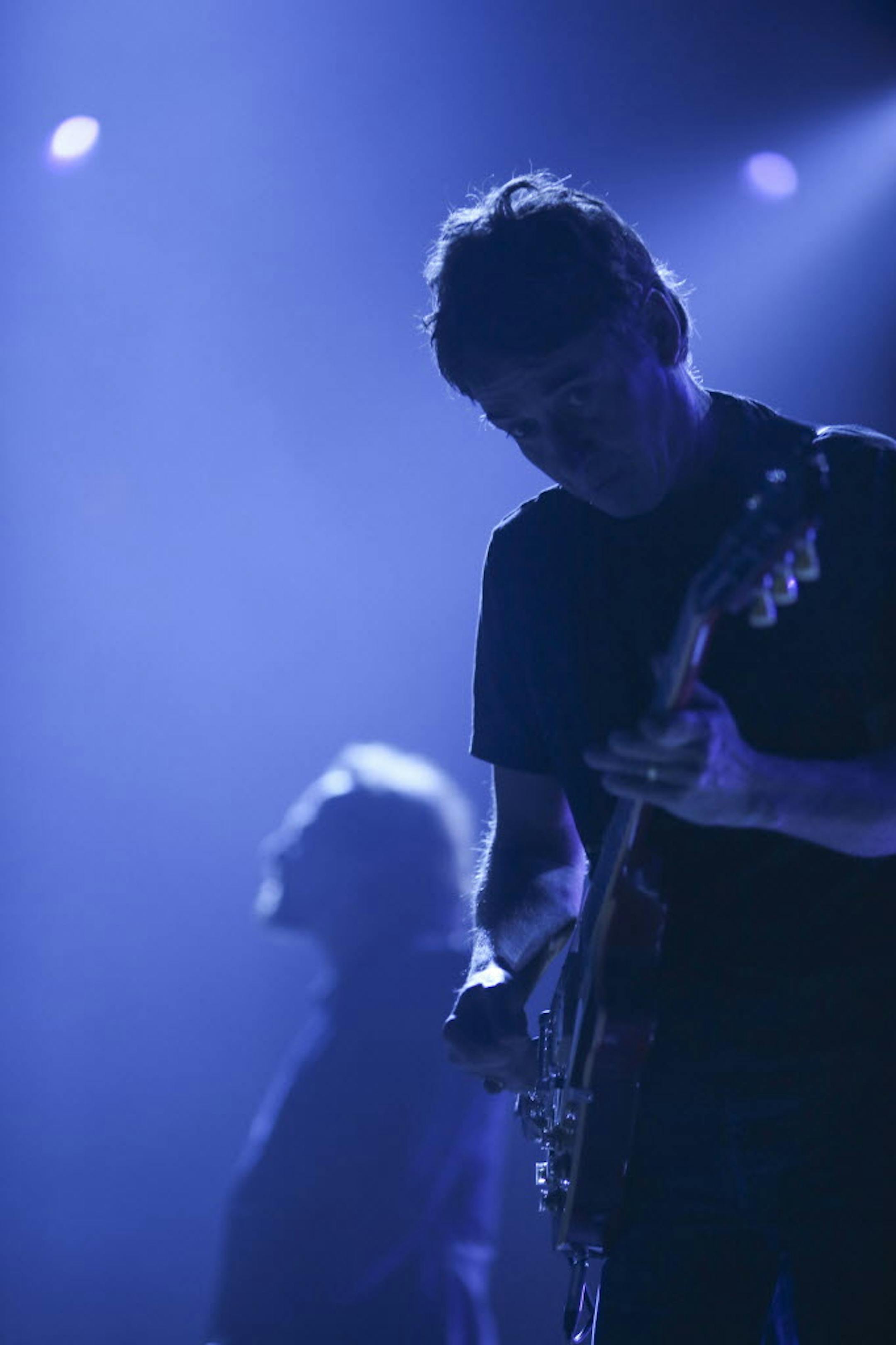 Stone Gossard during Pearl Jam's last Twin Cities concert at Xcel Energy Center in 2014.