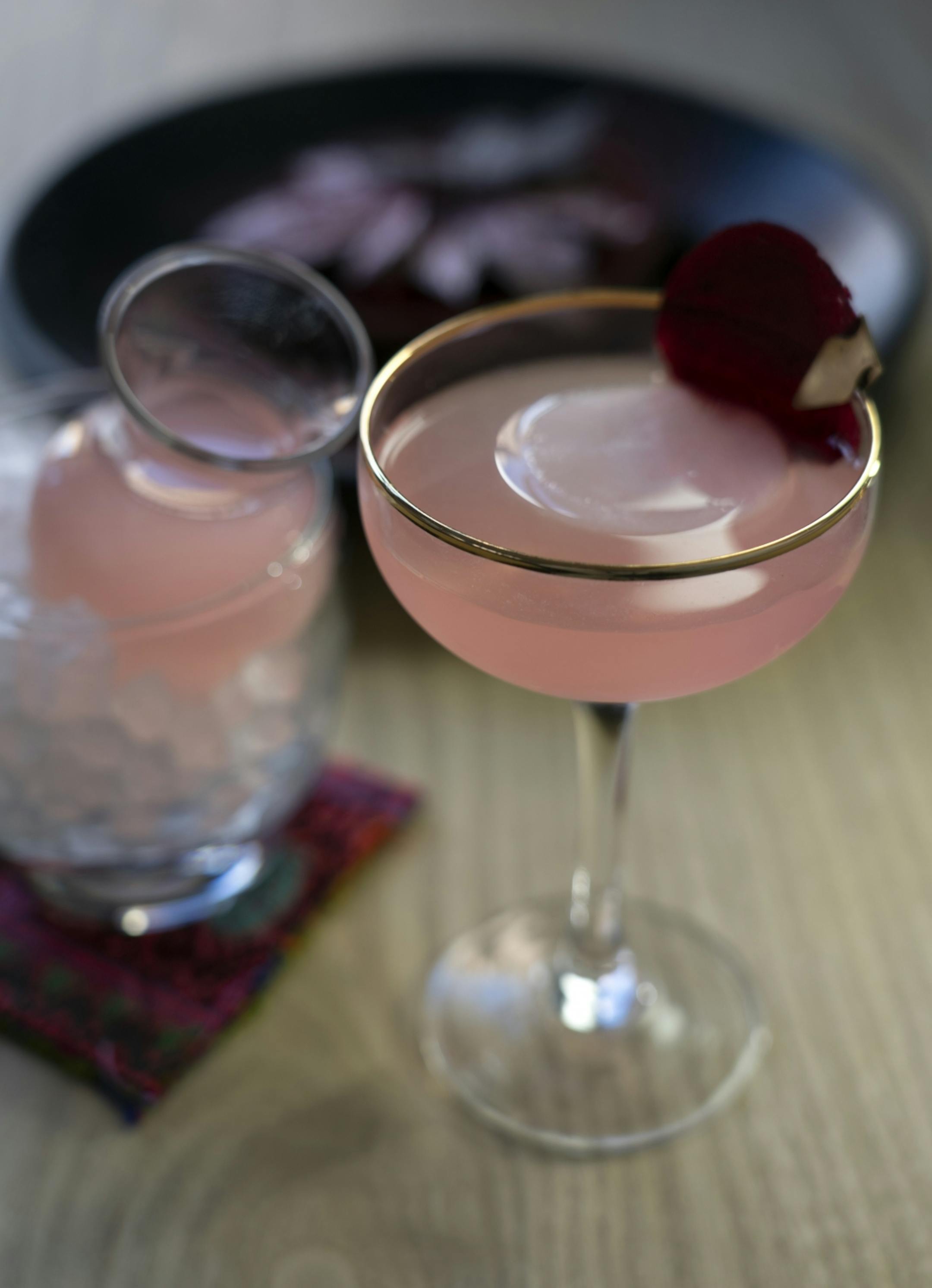 Puerto Rican Heartbreaker blanco tequila³, pamplemousse lime, co², ispahan (rose ferment) Restaurant review: Colita, the exciting new-ish bar/restaurant by chef Daniel del Prado and bartender Marco Zappia.
