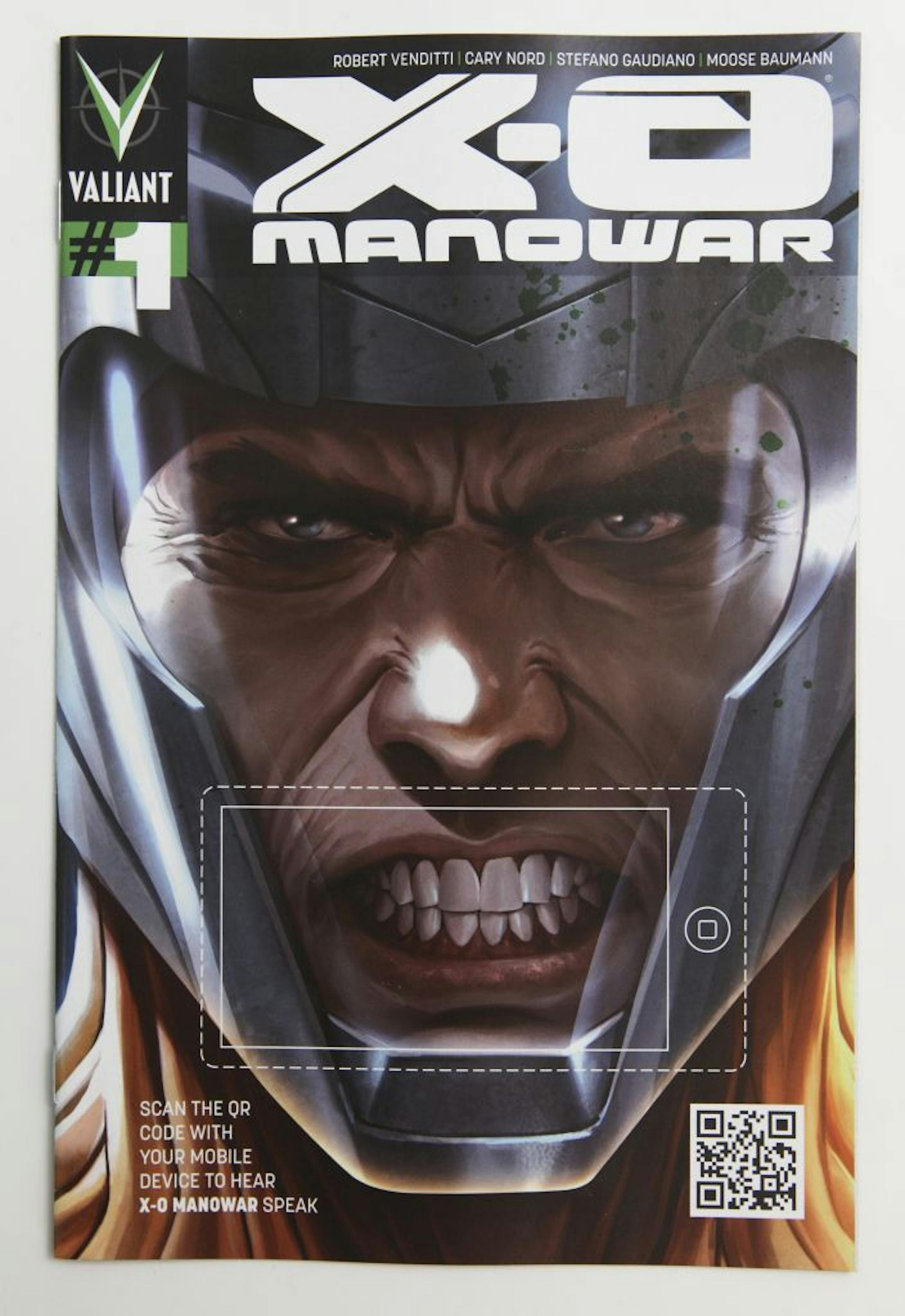 X-0 Manowar, published by Valiant Comics.