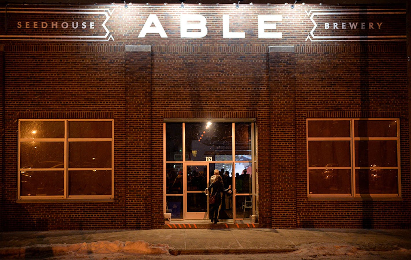 Able Seedhouse + Brewery in northeast Minneapolis.