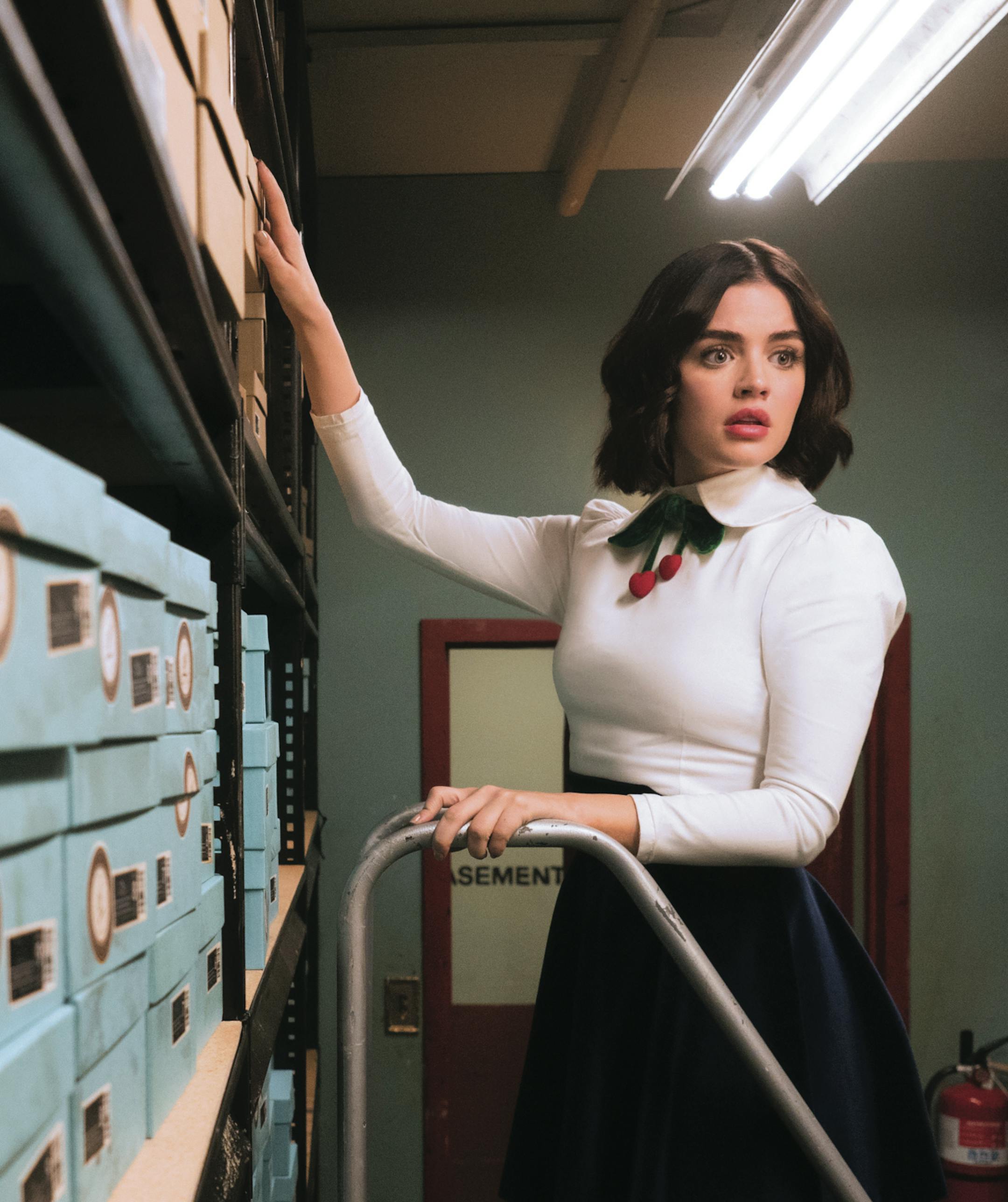 FOR USE WITH FYI_TV CONTENT ONLY. Katy Keene -- "Pilot" -- Image Number: KK101g_2910rf.jpg -- Pictured: Lucy Hale as Katy Keene -- Photo: Barbara Nitke/The CW -- © 2020 The CW Network, LLC. All Rights Reserved.