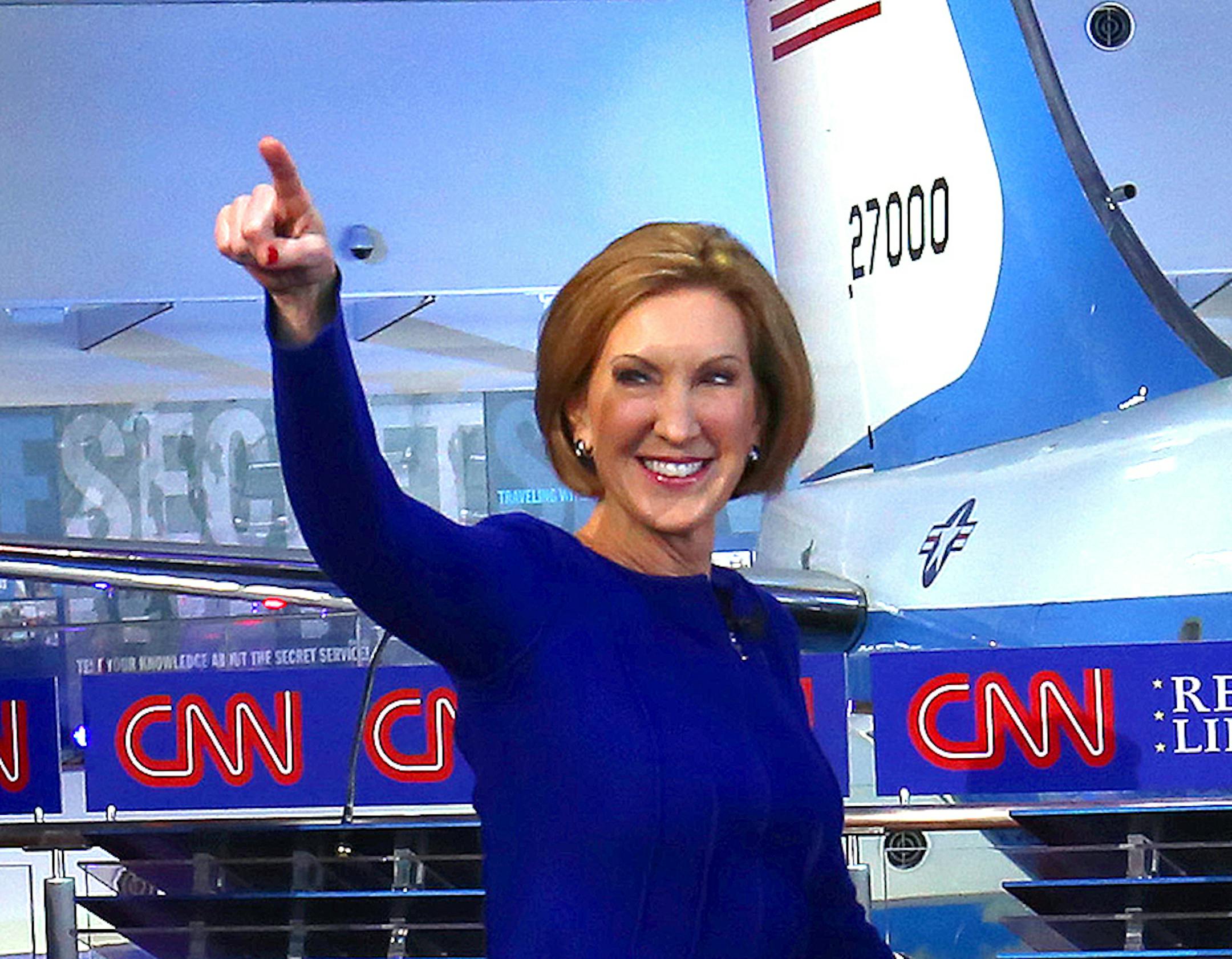 Republican presidential candidate Carly Fiorina at the Reagan Library in Simi Valley, Calif., on Wednesday, Sept. 16, 2015.