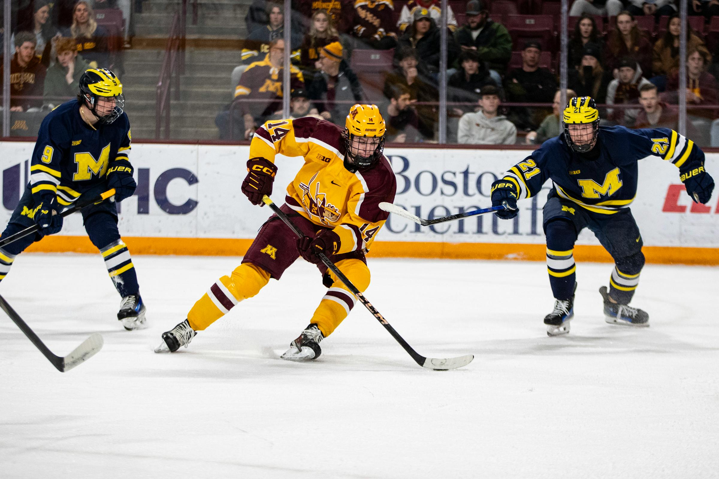 Minnesota Gophers hockey freshman Beckett Hendrickson blossoms fast