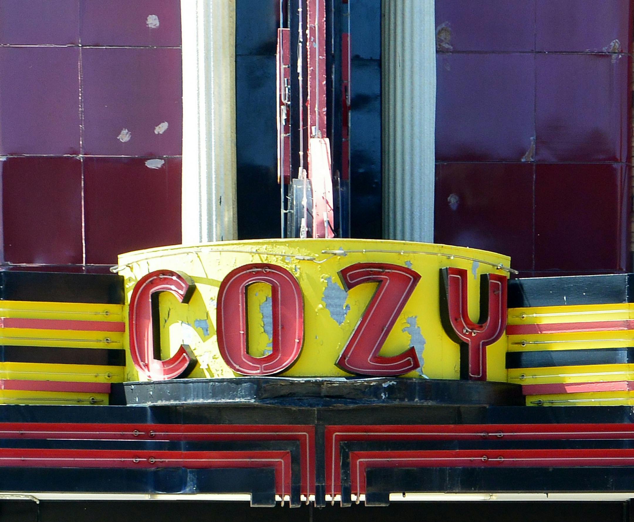 The Cozy movie theater has been operating in Wadena since 1914.