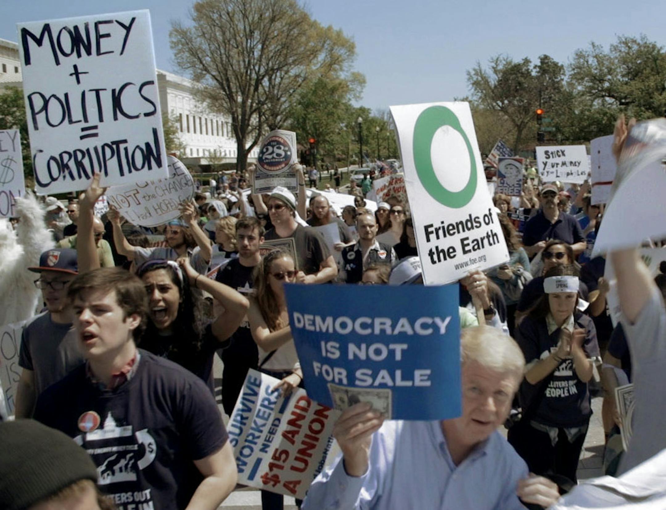 Scene from "Dark Money."