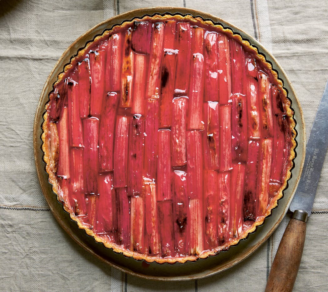 Rhubarb and Brown Butter Tart from Sarah Johnson's 