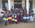 For many Ugandan girls, these colorful outfits made by University of Minnesota design students are the first new pieces of clothing they’ve owned.