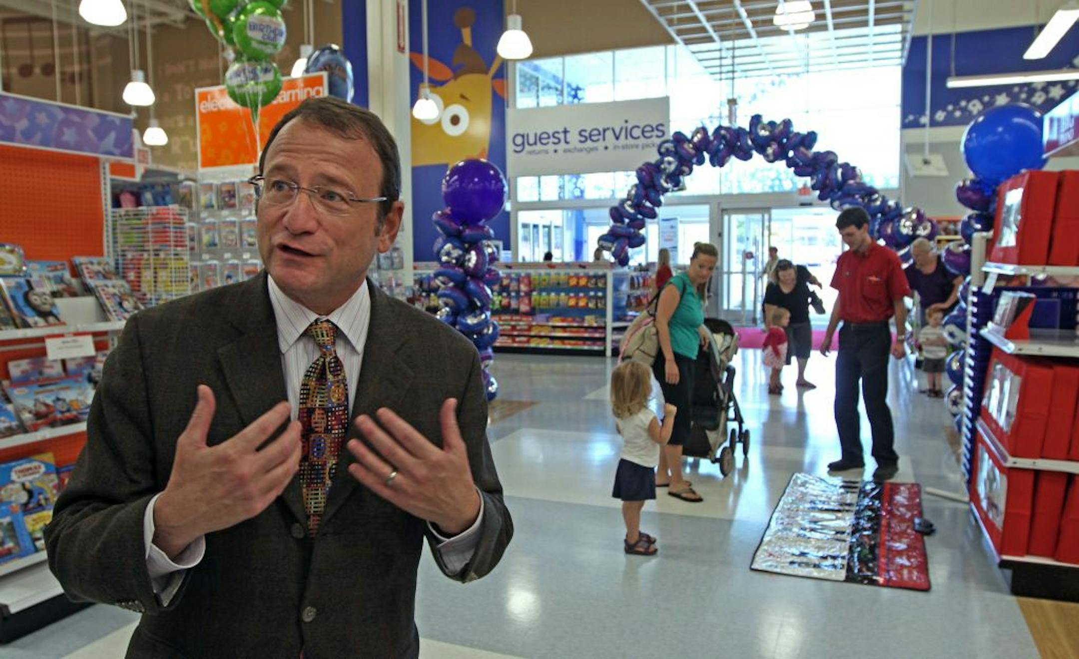 Former Target Corp. executive Gerald Storch became the CEO of Toys 'R' Us in 2006. "We have a saying here, 'We play to win,'" Storch said.