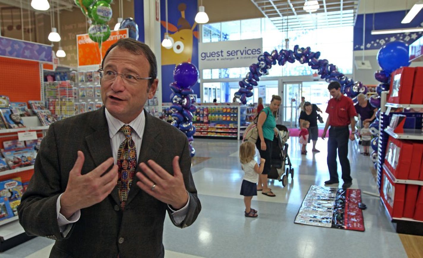 Former Target Corp. executive Gerald Storch became the CEO of Toys 'R' Us in 2006. "We have a saying here, 'We play to win,'" Storch said.