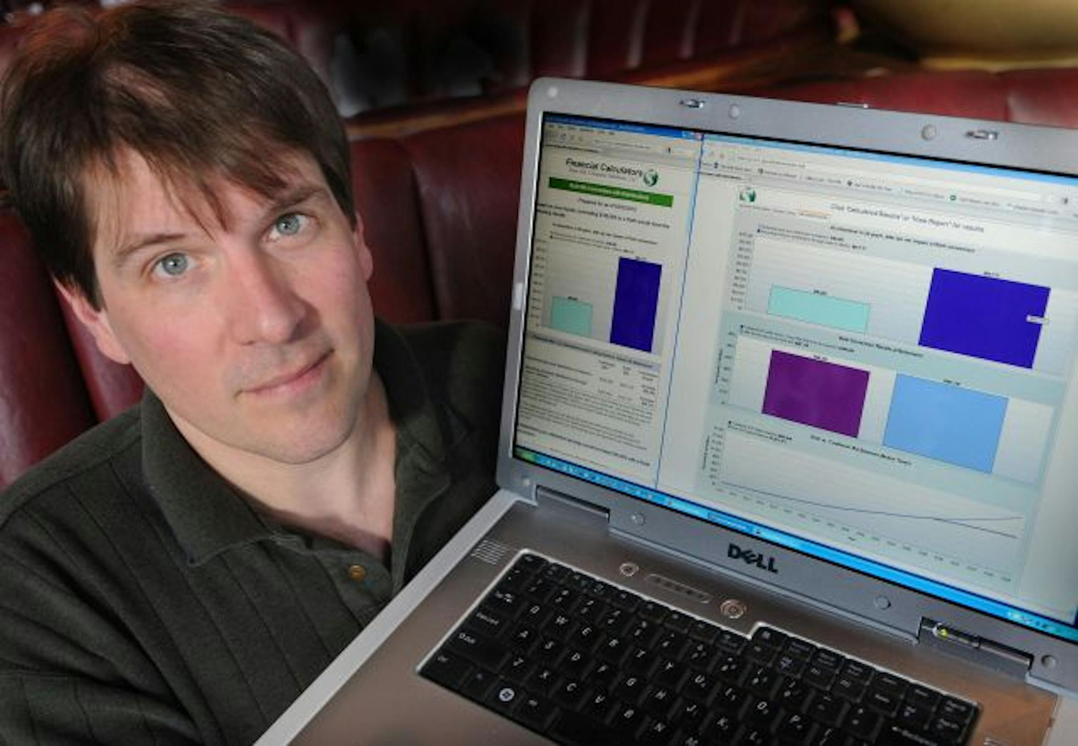Karl Ebert turned futzing around on the computer into a business supplying online calculators to major financial institutions.