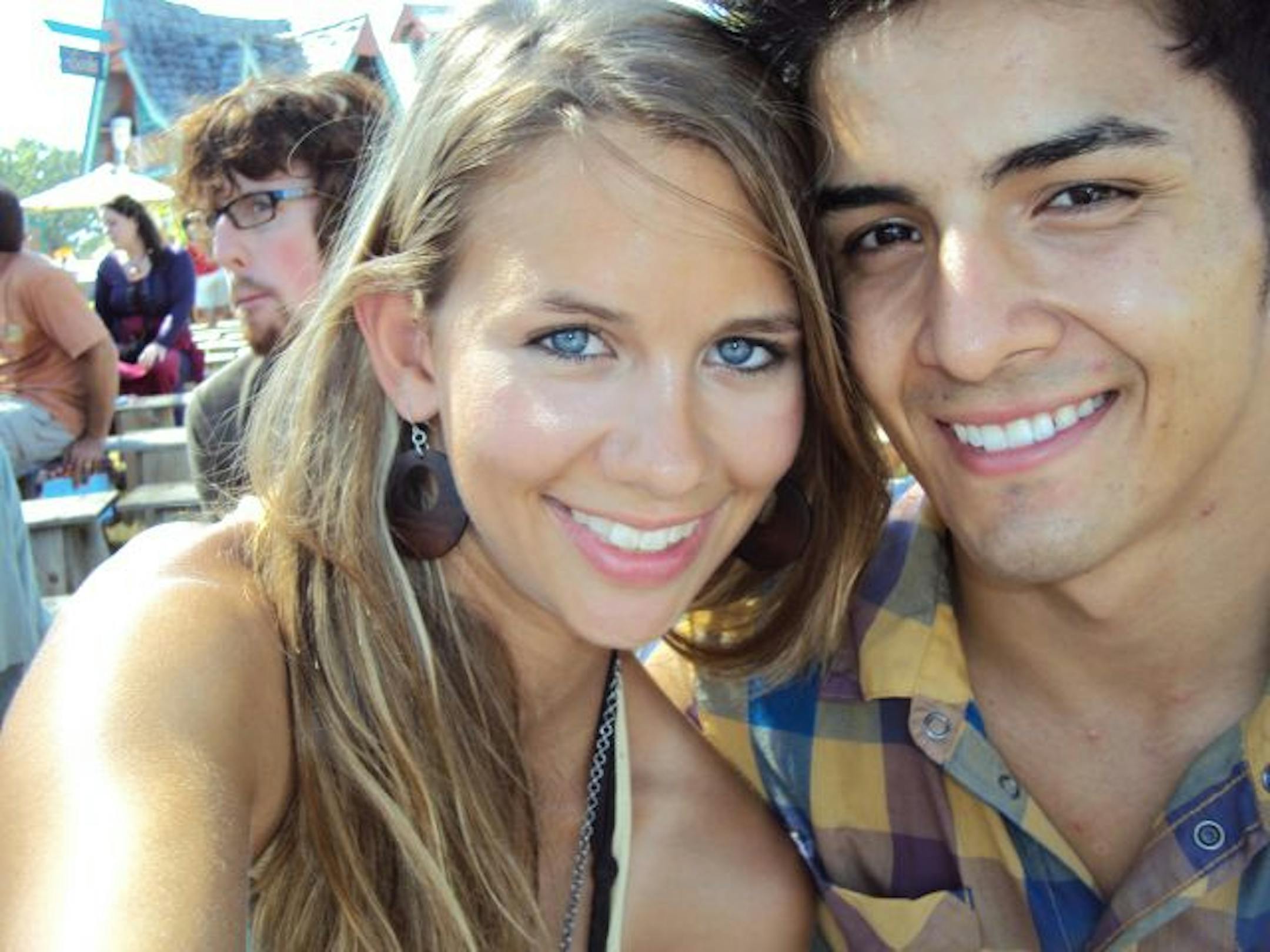 Matt Nichols, 21, with girlfriend, Kristin Bruner, 20.
Photo courtesy of Matthew Nichols.