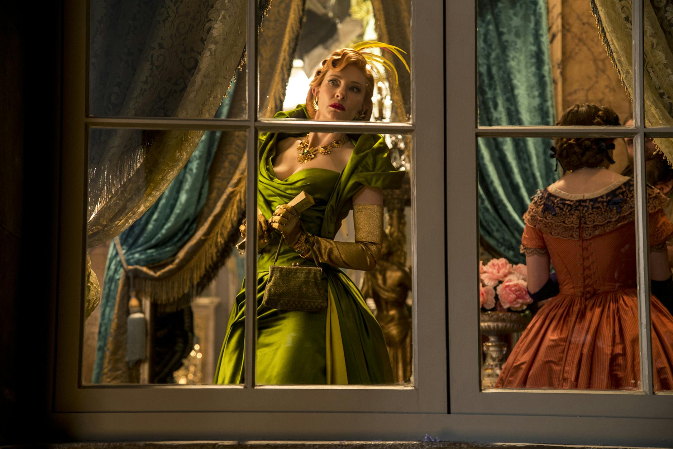 Cate Blanchett is the Stepmother in Disney's live-action feature CINDERELLA which brings to life the timeless images from Disney's 1950 animated masterpiece as fully-realized characters in a visually dazzling spectacle for a whole new generation.