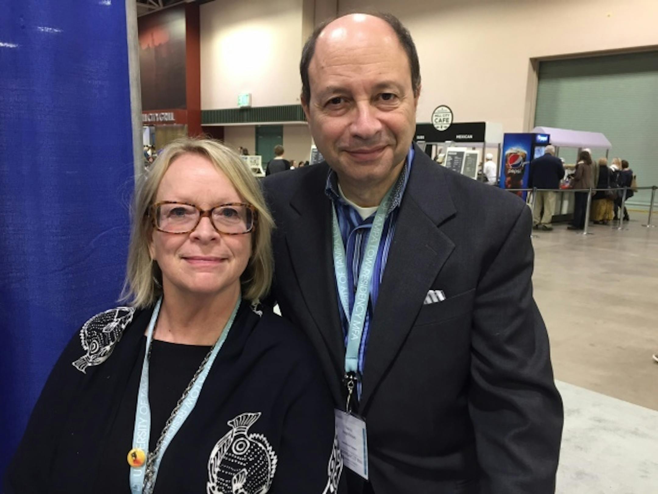 Jane Ciabattari and Harold Augenbraum