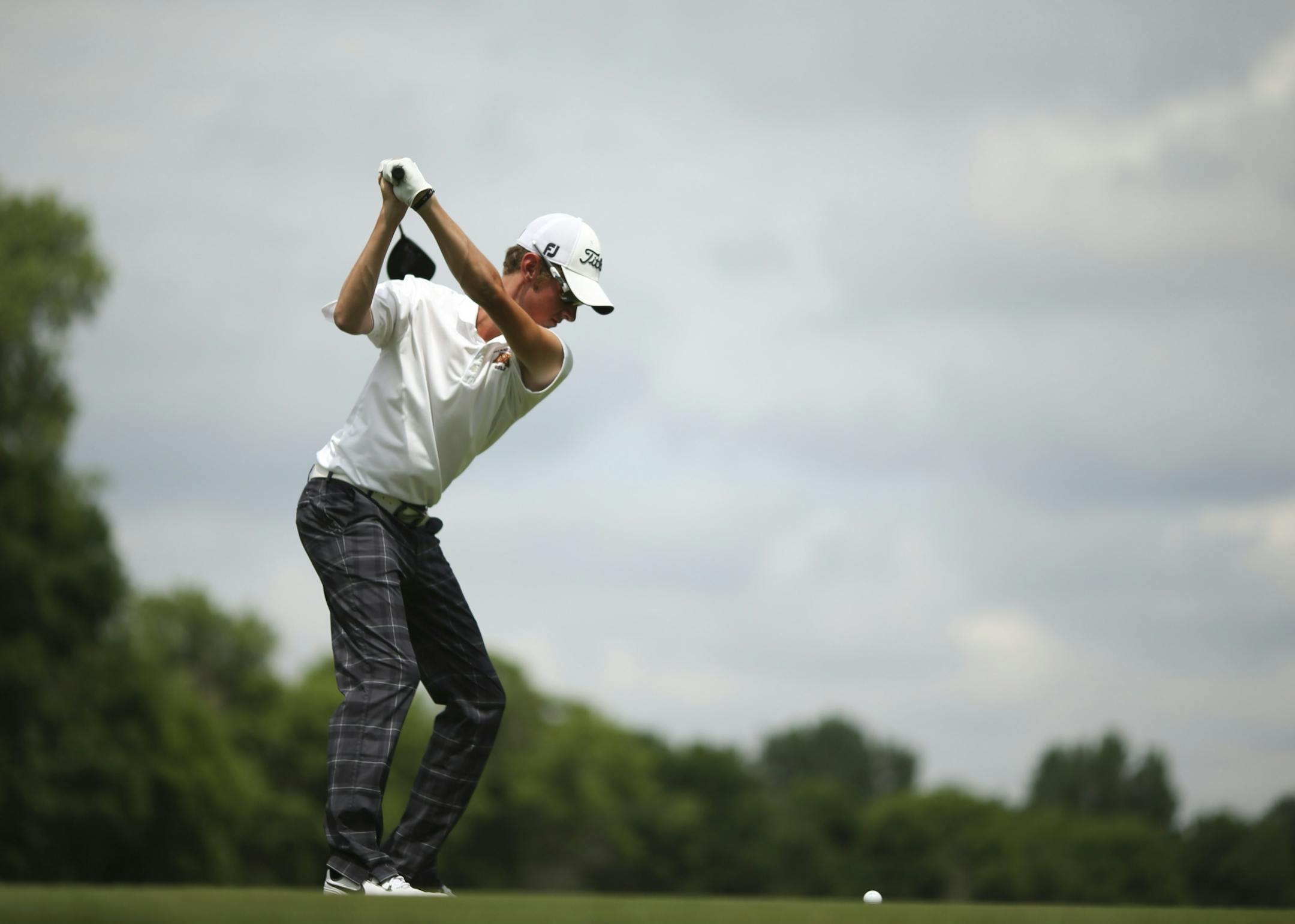 Jon DuToit, winner of the MGA Amateur Championship in Duluth. This photo is from the 2013 Minnesota State Open.