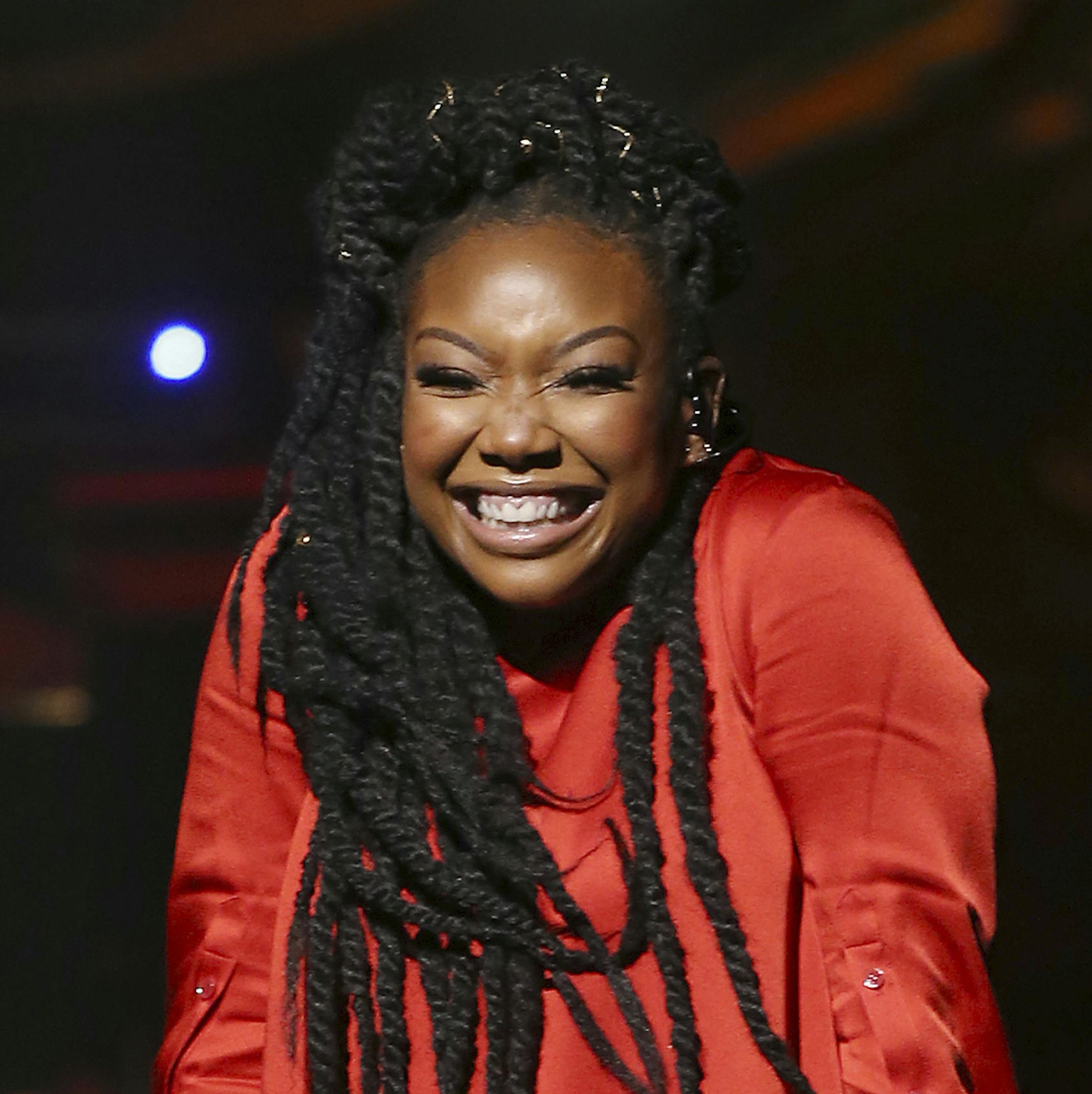 Singer Brandy performs at the 13th Annual Apollo Theater Spring Gala on Monday, June 4, 2018, in New York. (Photo by Donald Traill/Invision/AP)