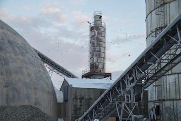 The Upper Harbor Terminal in north Minneapolis, seen in January 2018. The city's latest vision for the site includes nearly 20 acres of park space, ho