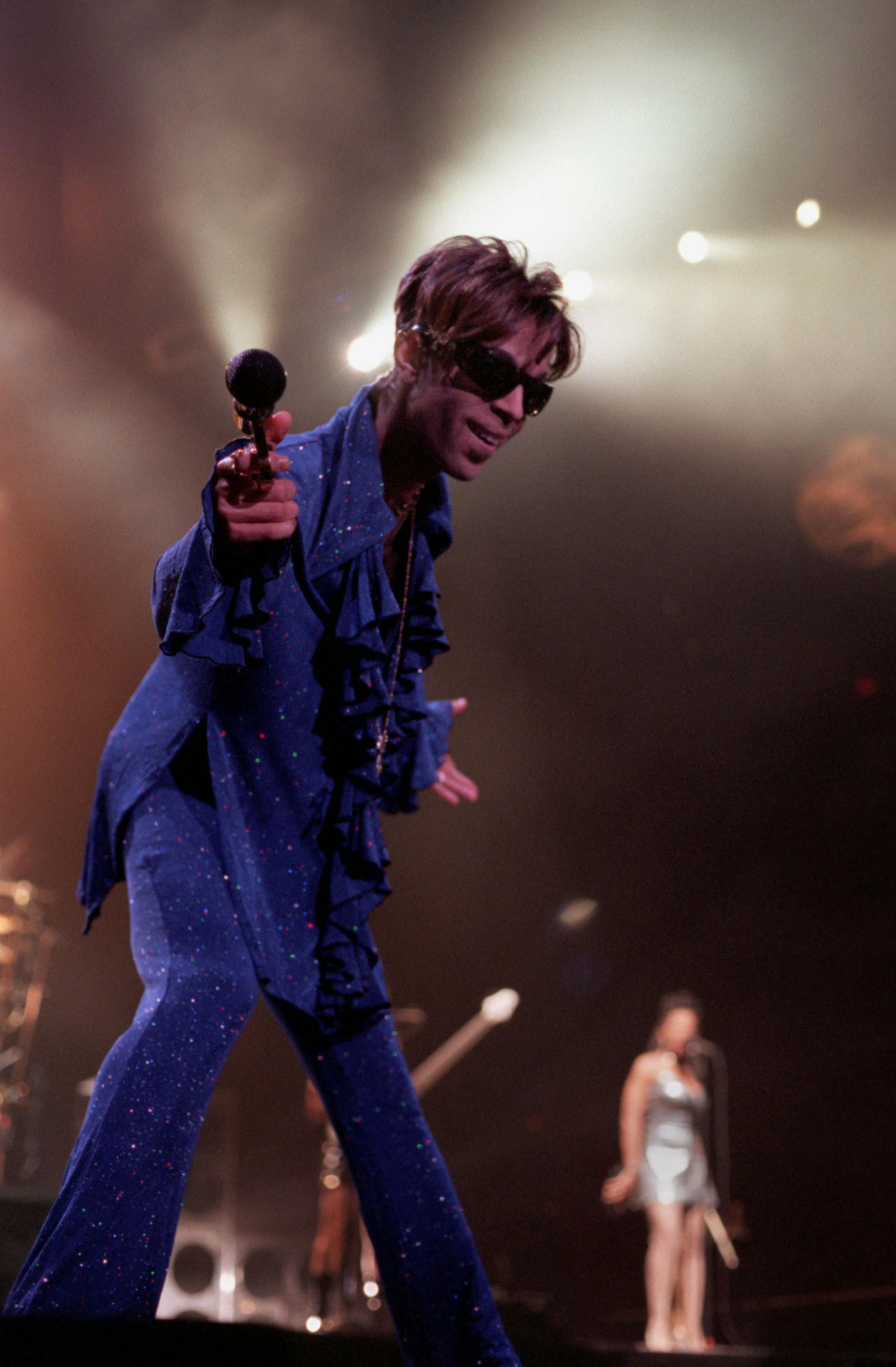 Prince in concert at the Target Center