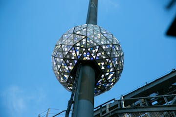 The New Year's Eve ball sits atop One Times Square in New York. In 2023, the proverbial ladder many will attempt to climb will have endless rungs. But