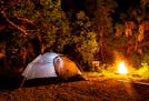 Sebastian Inlet State Park provides a coastal camping escape on Wednesday, July 15, 2020. Amid the pandemic, camping has surged, attracting experience