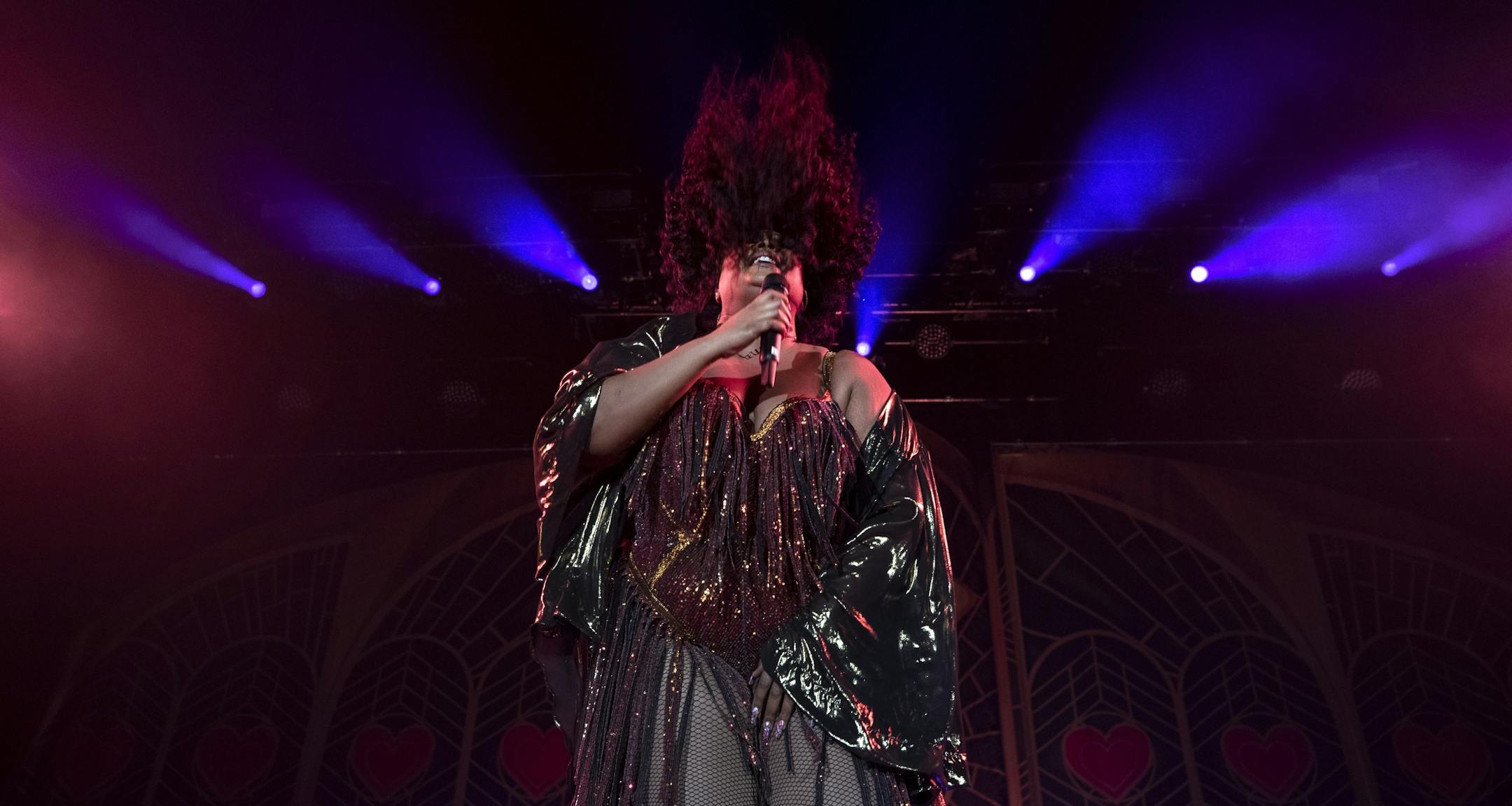 Lizzo performed at The Armory in Minneapolis.